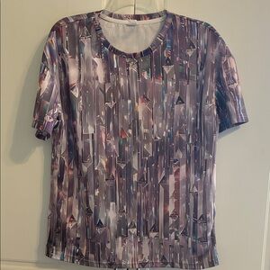 Abstract Patterned Women's Top